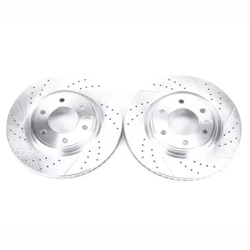 Power Stop 08-10 Infiniti QX56 Front Evolution Drilled & Slotted Rotors – Pair