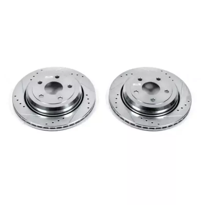 Power Stop 11-19 Dodge Durango Rear Evolution Drilled & Slotted Rotors – Pair