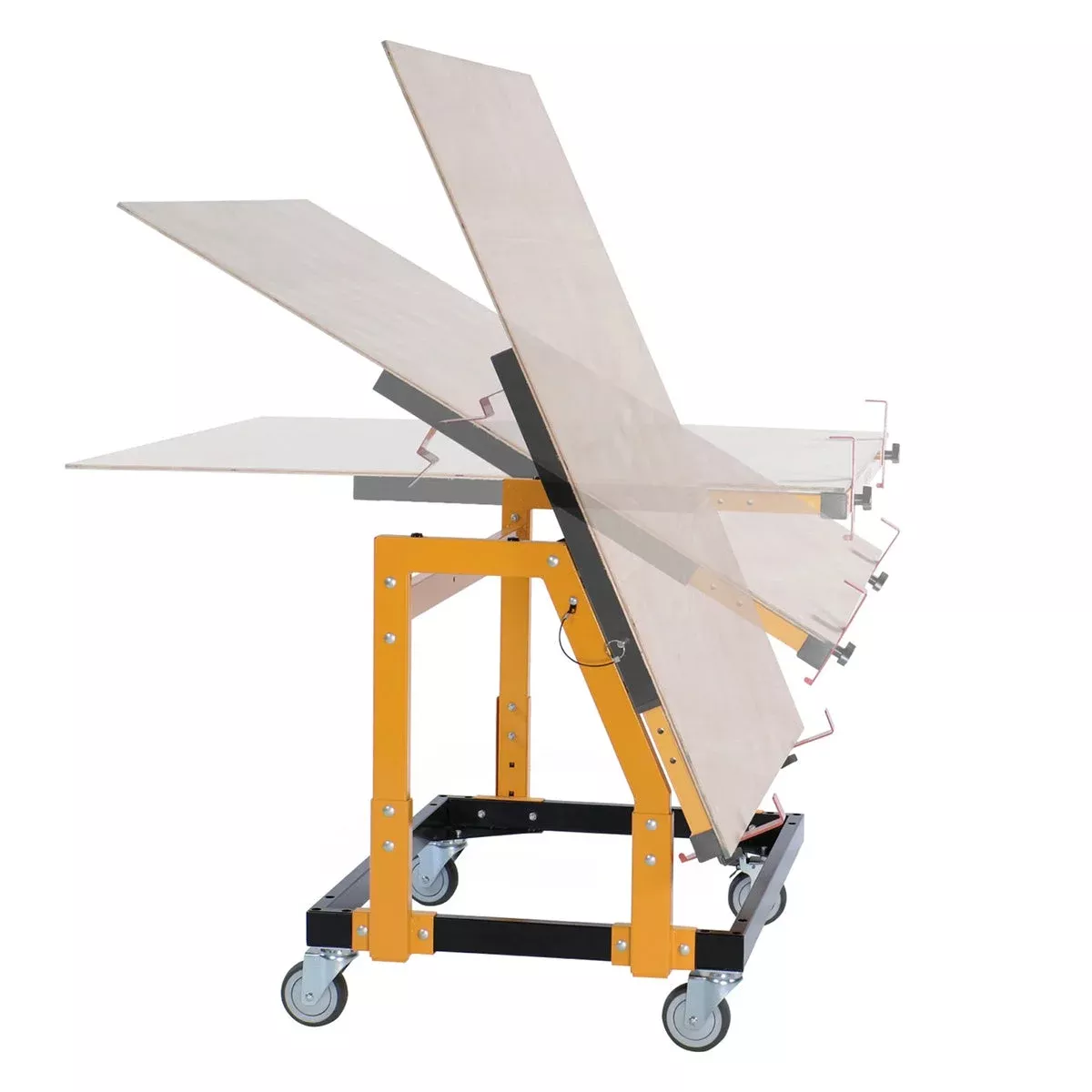 Powertec Panel Transfer Cart With Tilting Top