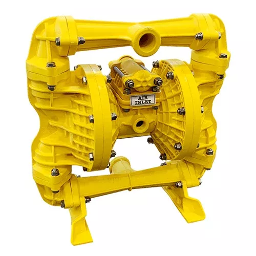 Pumps 2000 Yellow P25BY08 1 in. Nylon Diaphragm Pump, Santoprene Balls
