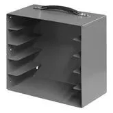 Rack for Small Plastic Compartment Boxes