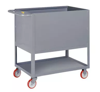 Raised Platform Box Trucks with Lower Shelf - 5