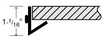 RiveTier III Low Profile Single Rivet Shelf Support - 8