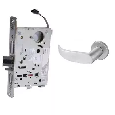 Sargent 70-RX-8270-12V-LNP-26D Electric Mortise Lock, Fail Safe, Request To Exit, SFIC LC, Satin Chrome