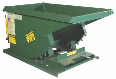 Self-Dumping Hoppers with Super Heavy Duty Formed Base