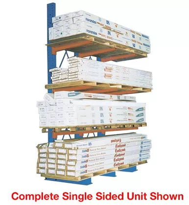 Series 5000 Extra Heavy Duty Cantilever Rack - Single Sided Upright - Columns Only - 6