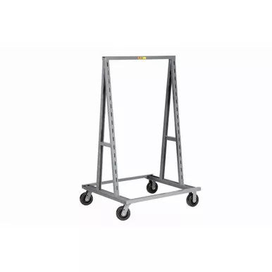 Single Sided Adjustable Tray A-Frame Shelf Truck - 2