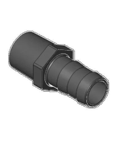 Sotera 400F1672 1" Hose Barb