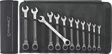 Stahlwille 96411712, Open Ratch 17/12 Set