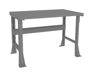 Steel Top Workbenches with Stringer and Legs - 7