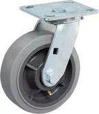 STP6600 Medium-Heavy Duty Rigid Plate Casters - 3 to 4 Inch