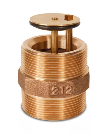 Universal 212BPR-20-3650 2'' Pressure Relief Nipple Check Valve w/ Buna-N Seal