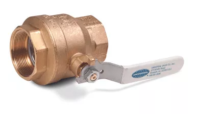 Universal 213FP-025 1/4'' Brass Full Port Ball Valve