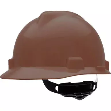 V-Gard Slotted Hard Hat, Ratchet Suspension | MSA
