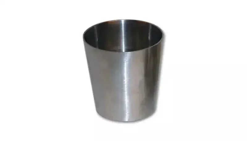 Vibrant 4.0in x 2.0in 304 Stainless Steel Straight Reducer