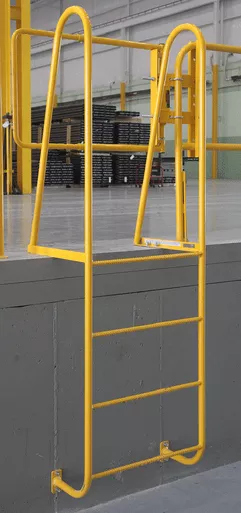 Welded Steel Walk-Thru Dock Ladders