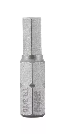 Wiha 71955 Security Hex Bit 3/16 – 25mm – 10 Pack