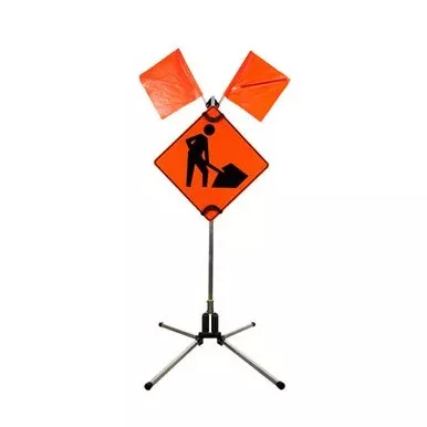 Windmaster Sign Stand With 2 Rigid Brackets – 4818K2