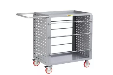 Wire Reel Cart with Louvered Panel Ends - 1