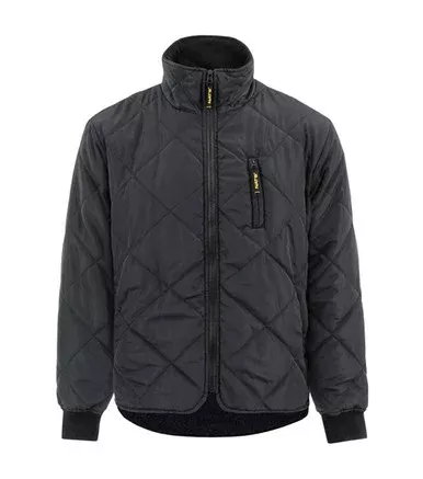 WK429 | Fleeced-Lined Ducked Work Jacket | Nat’s