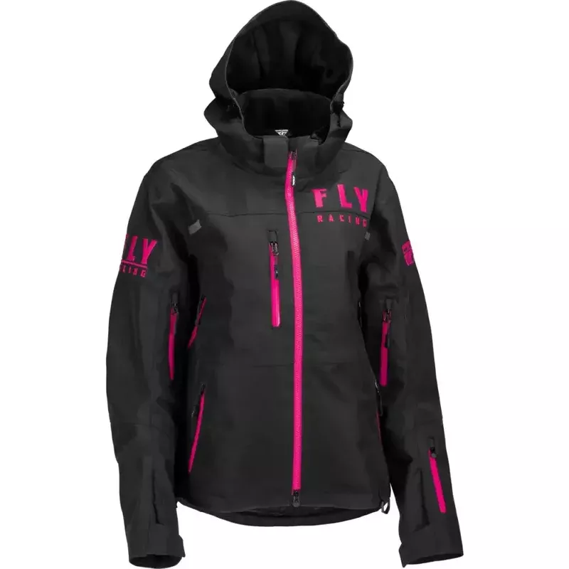 Women’s Carbon Jacket Black/Pink Xl