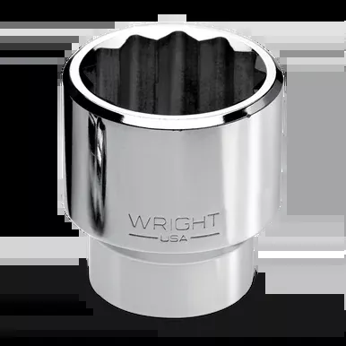 Wright tool 8144, 1″ Drive 12 Point Standard Socket – 1-3/8″