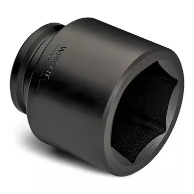 Wright tool 85827, 2-1/2″ Drive 6 Point Standard Impact Socket – 3-3/8″