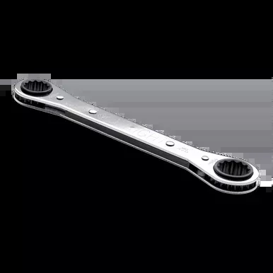 Wright tool 9416, Ratcheting Double Box End Laminated Wrench 12 Point Metric – 7mm x 8mm