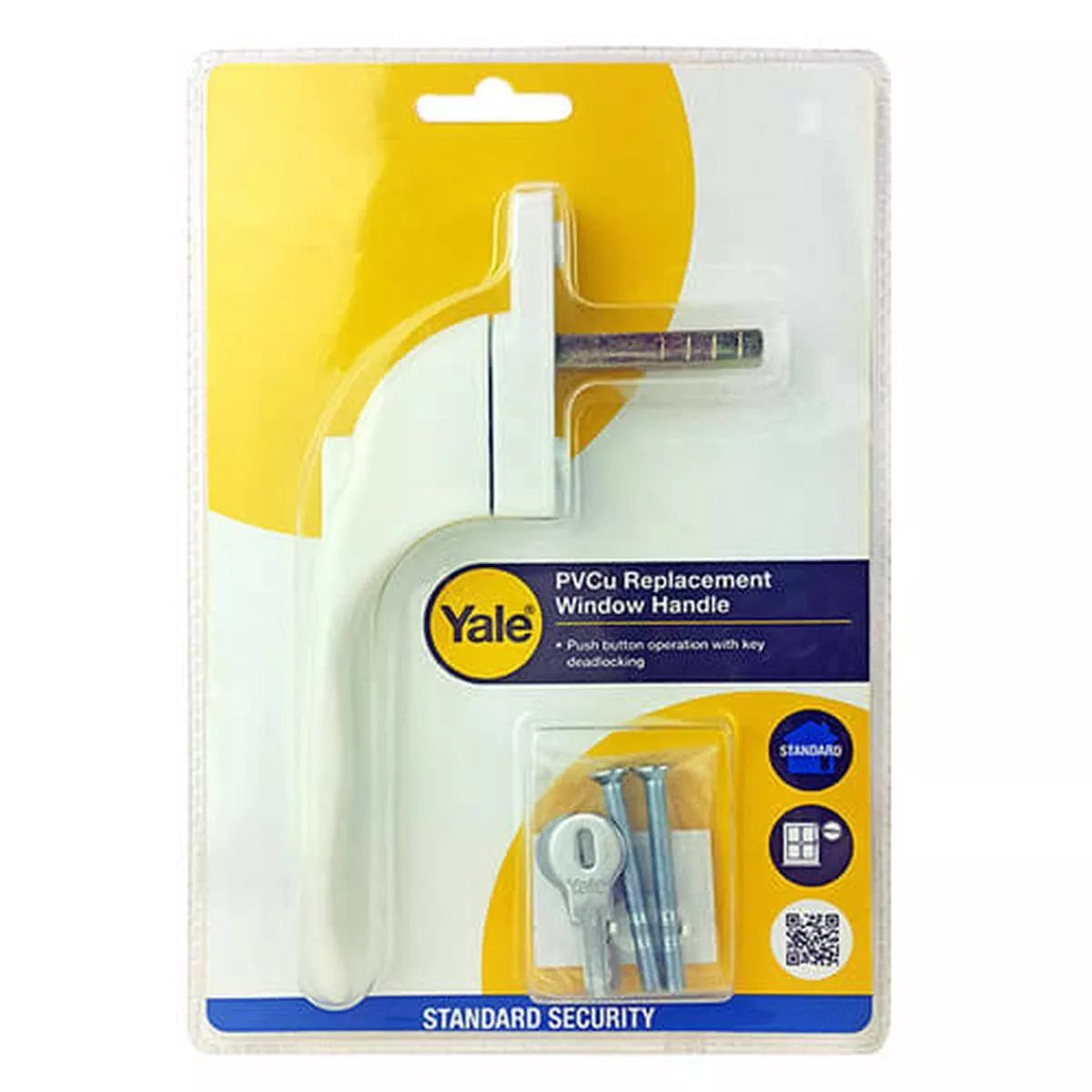 Yale Inline Locking Espag UPVC Window Handles