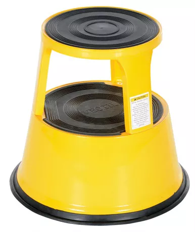 Yellow Rolling Step Stools