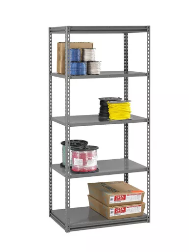 Z-Line Steel Shelving Units with Decking And Extra Shelves – 1