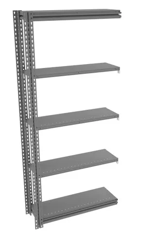Z-Line Steel Shelving Units with Decking And Extra Shelves – 13
