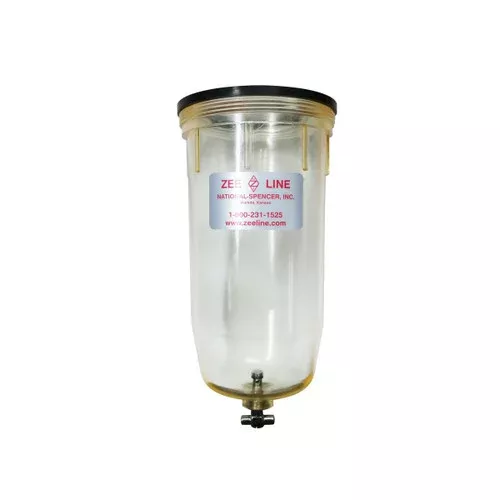 Zeeline Replacement Clear Plastic Bowl for Farm Filters